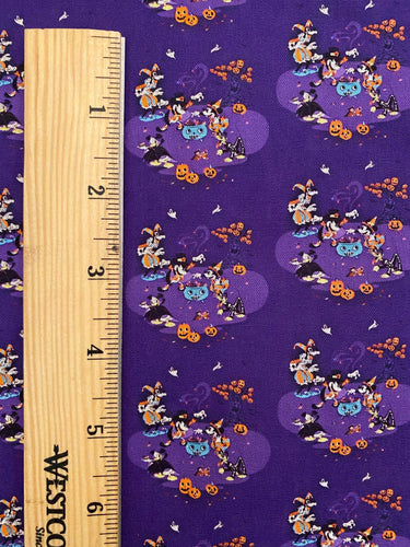 100% Cotton Mickey Halloween Custom Fabric
