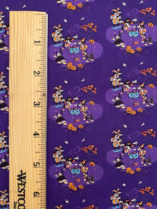 100% Cotton Mickey Halloween Custom Fabric