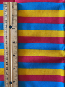 CLEARANCE 100% Cotton Pansexual  pride Flag Fabric