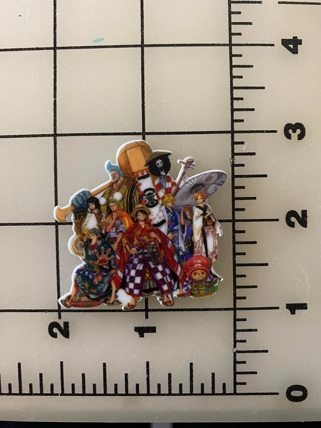 One Piece Anime Flat back Printed Resin