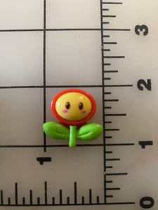 NEW Super Mario Bros. 3-D Flat back Printed Resin