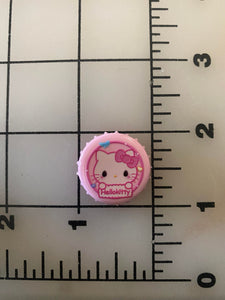 NEW Sanrio Friends 3-D Flat back Printed Resin Bottlecaps