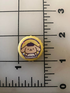 NEW Sanrio Friends 3-D Flat back Printed Resin Bottlecaps