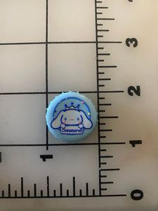 NEW Sanrio Friends 3-D Flat back Printed Resin Bottlecaps