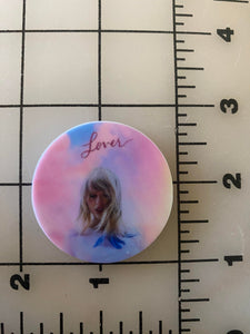 Taylor Swift Lover" Album Cover Circle Flat back Printed Resin