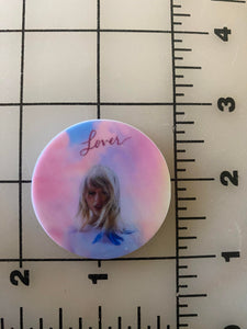 NEW Taylor Swift Lover" Album Cover Circle Flat back Printed Resin
