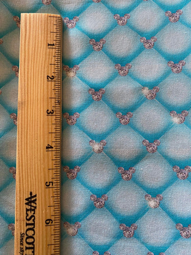 NEW 100% Cotton Mickey Diamond Pillow Print Fabric
