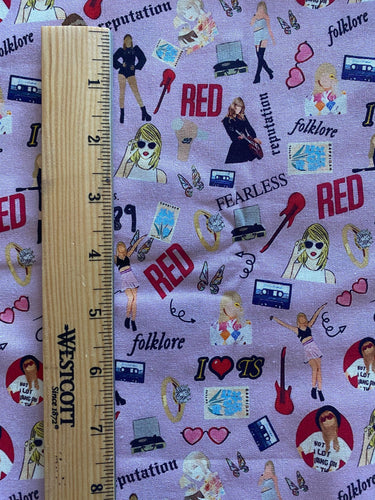 NEW 100% Cotton Taylor Swift Scatter Print Fabric