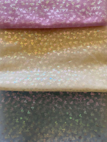 100% Cotton AB Mickey Custom Print Tulle Fabric