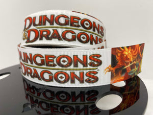 1 yard 1 inch Dungeons & Dragons Grosgrain Ribbon