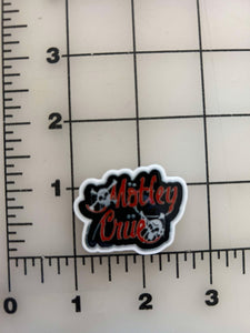 NEW "Motley Crue" Hair Metal Band flatback Printed Resin