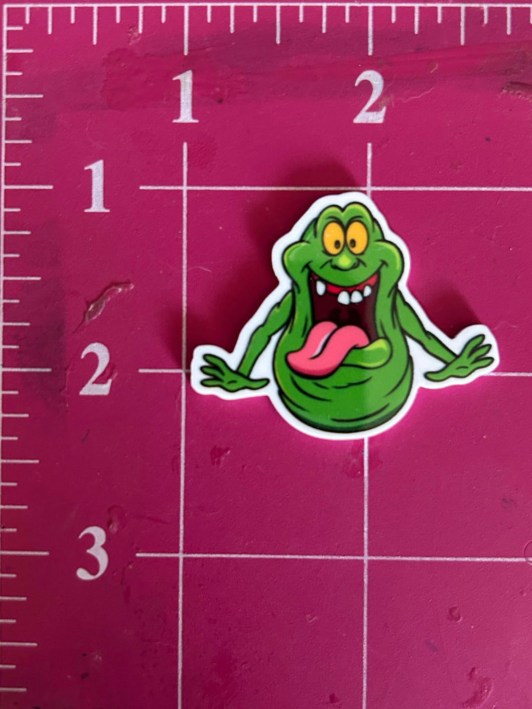 NEW Ghostbusters Slimer Flatback Printed Resin
