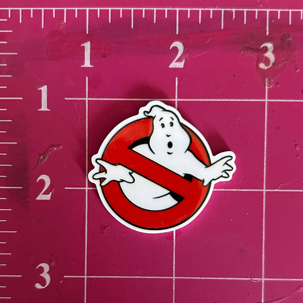 New Ghostbusters Sign (Logo) Flatback Printed Resin