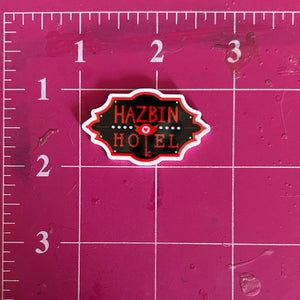 New Hazbin Hotel Flat back Printed Resin
