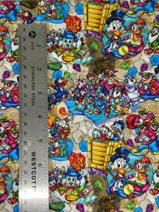 NEW  100% Cotton Disney's Duscktales Cotton Fabric
