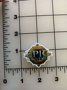 NEW Universal EPIC Universe Flatback Printed Resin