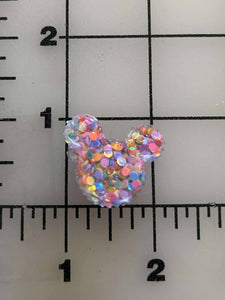 New 3D Minnie Mouse Flatback AB Resin