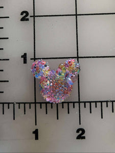 New 3D Minnie Mouse Flatback AB Resin