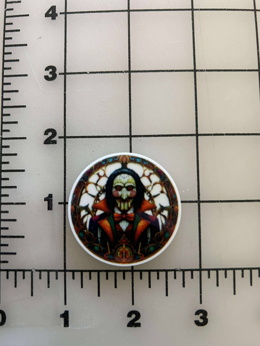 NEW SAW Jigsaw Killer Flatback Printed Resin