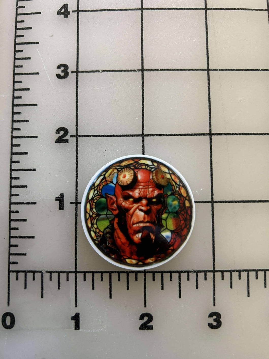 NEW Hellboy  Action/Horror Flatback Printed Resin
