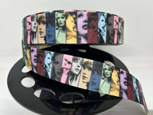 1 Yard 1 inch Taylor Swift Eras Grosgrain Ribbon