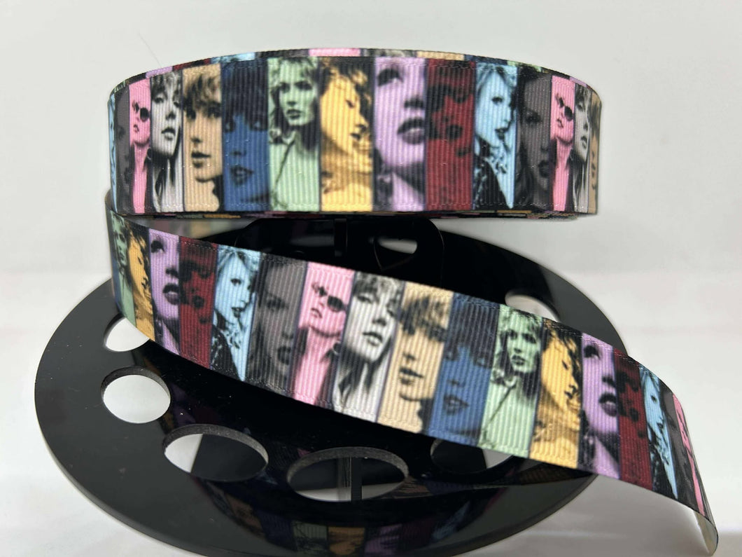 1 Yard 1 inch Taylor Swift Eras Grosgrain Ribbon