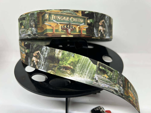 1 yard 1 inch Jungle Cruise Grosgrain Ribbon