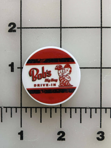 NEW Bob's Big Boy Burgers Flat back Printed Resin