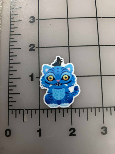 NEW K-Pop Demon Hunters Derpy Tiger Flat Back Printed Resin