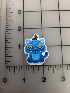 NEW K-Pop Demon Hunters Derpy Tiger Flat Back Printed Resin