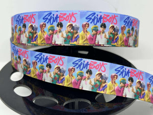 NEW 1 yard 1 inch K-Pop Demon Hunters Saja Boys Grosgrain Ribbon