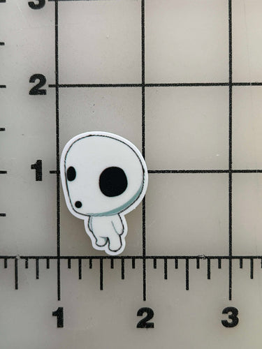 NEW Kodama from Princess Mononoke Ghibli Film Flat black Printed Resins