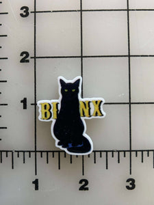 NEW Hocus Pocus Binx the Black Cat Flat Back Printed Resin