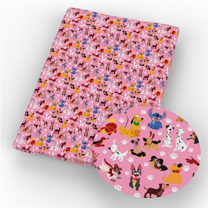 Round 2 Pre-Order 2024 100% Cotton Pink D&B Disney Dogs