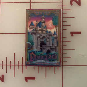 Disneyland Attraction Posters Flat back Printed Resin