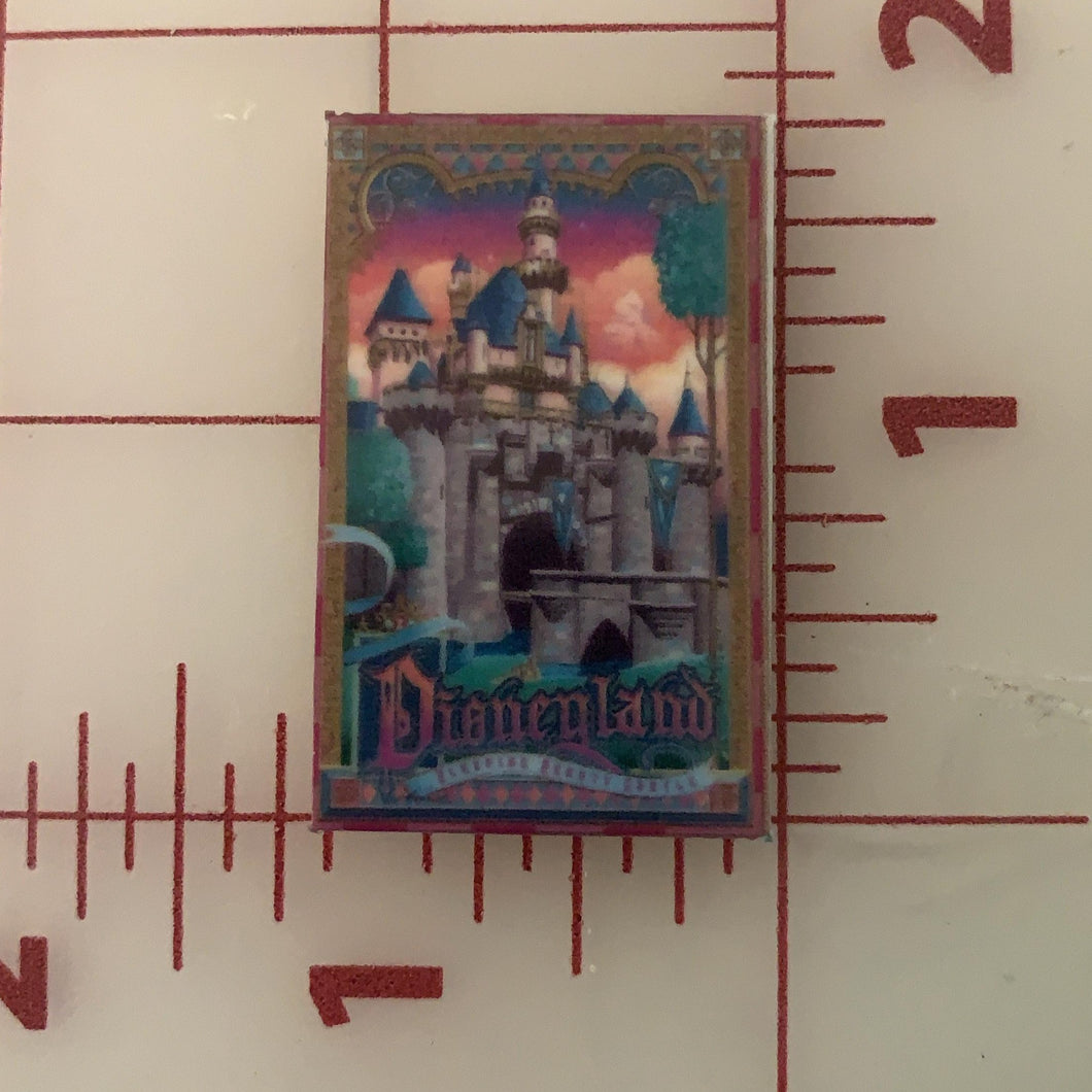 Disneyland Attraction Posters Flat back Printed Resin