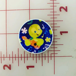 'Olu Mel the sea Turtle Duffy and Friends Flatback Printed Resin