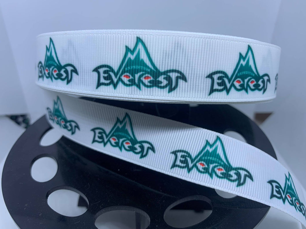 1 yard 1 inch Animal Kingdom Coaster Expedition Everest Grosgrain Ribbon