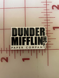 "The Office"  Flat back Printed Resin