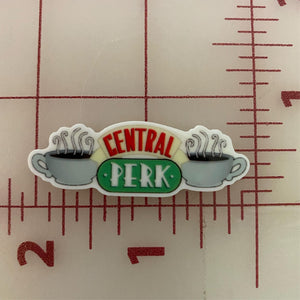 "Central Perk" Coffee Shop from Friends Flat back Printed Resin