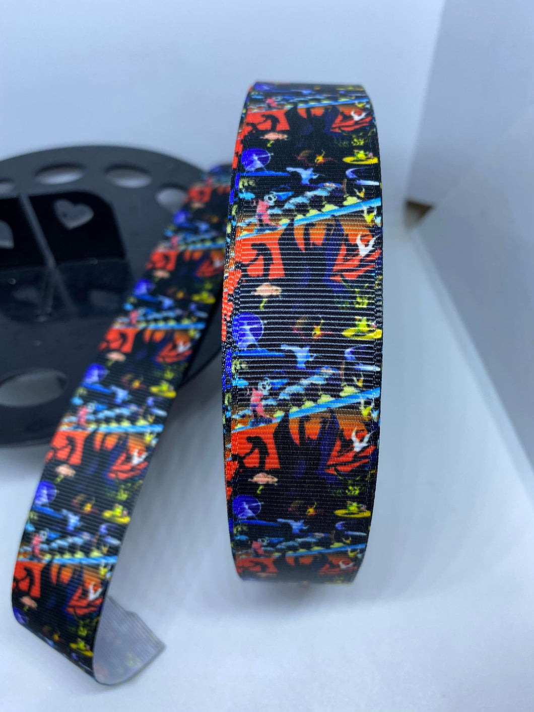 1 Yard 1 Inch  Disney Movie Fantasia Lanyard Style Grosgrain Ribbon