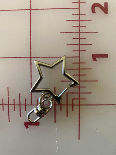 Star Key Chain For Jewelry Making Accessories Hardware for Key Fobs