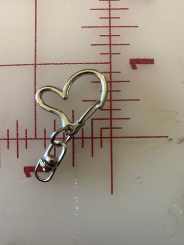 Heart Key Chain For Jewelry Making Accessories Hardware for Key Fobs