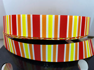 NEW! 1 yard 7/8" Mary Poppins Bert's Suit Print Grosgrain Ribbon