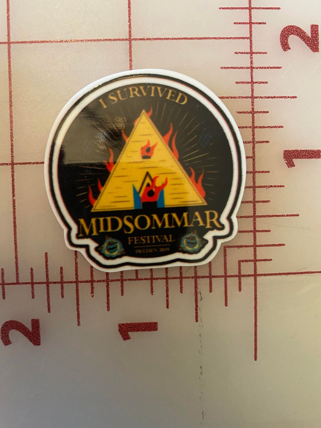 Midsommar Movie Flat Back Printed Resin