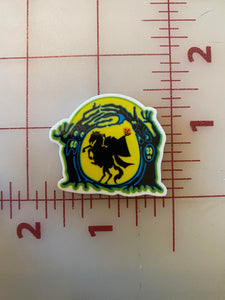 Headless Horseman Sleepy Hollow flatback Printed Resin