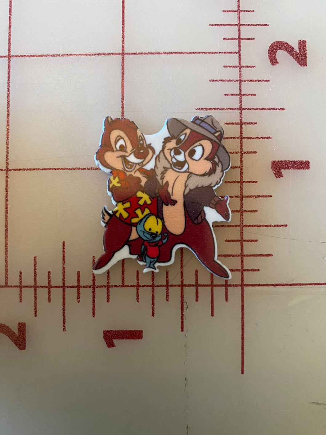Chip and Dale Rescue Rangers Flat back Printed Resin