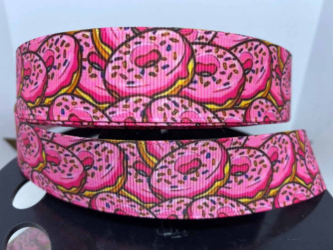 Exclusive 1 inch 1 yard The Simpsons Area Donut Grosgrain Ribbon
