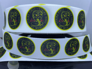 1 yard 1 inch  TV Show Cobra Kai Grosgrain Ribbon
