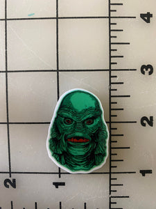 Gill-Man from Creature from the Black Lagoon Flat Back Printed Resin